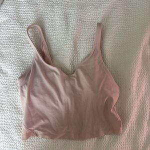 Pink Sleeveless Top